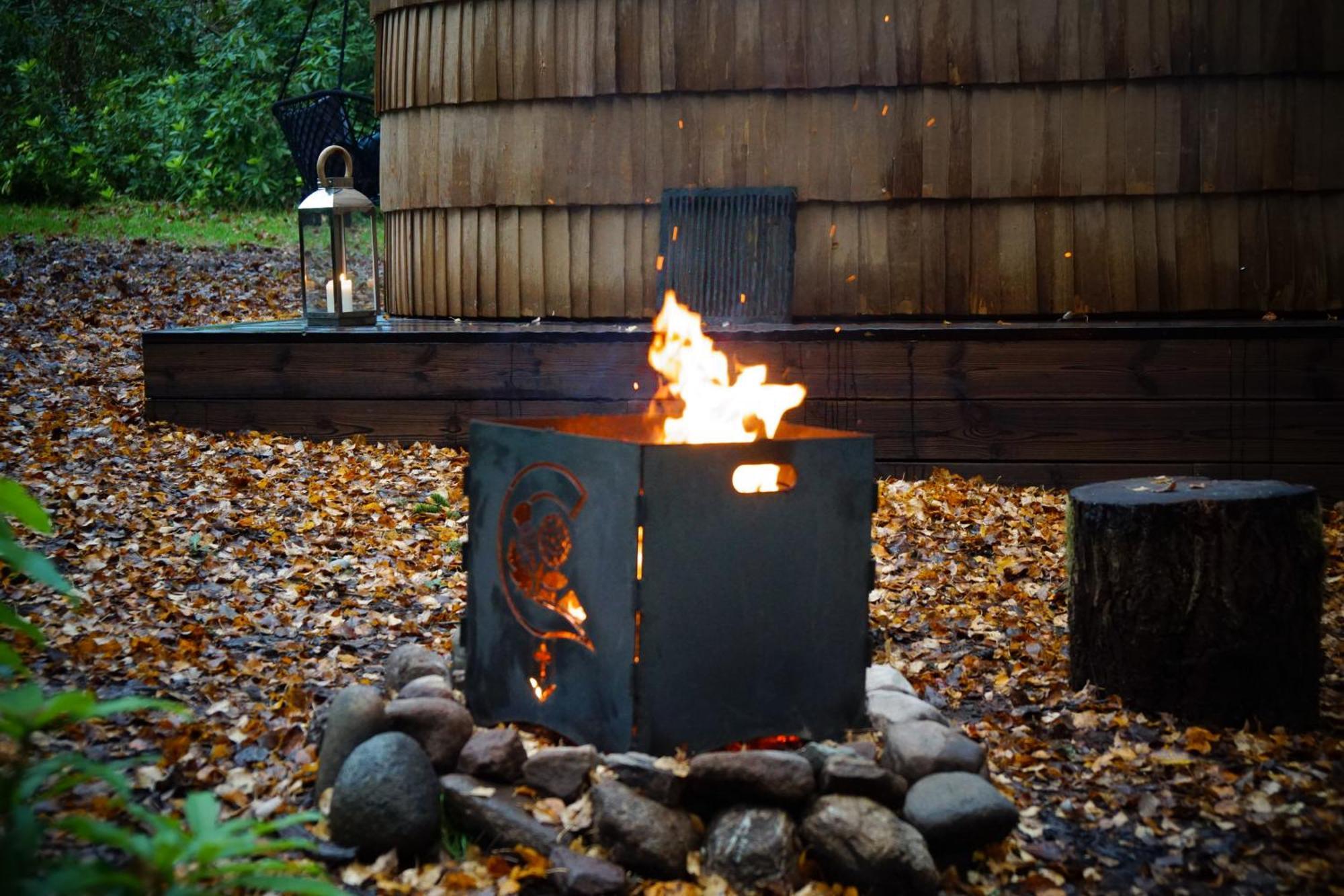 Luxury Woodland Lodge Retreat At Culdees Castle Crieff Exteriér fotografie