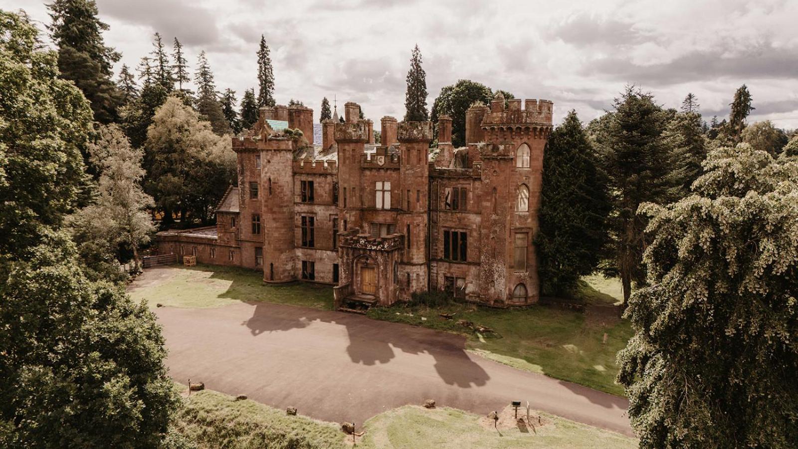 Luxury Woodland Lodge Retreat At Culdees Castle Crieff Exteriér fotografie