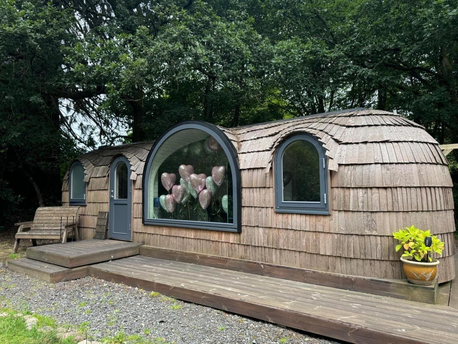 Luxury Woodland Lodge Retreat At Culdees Castle Crieff Exteriér fotografie